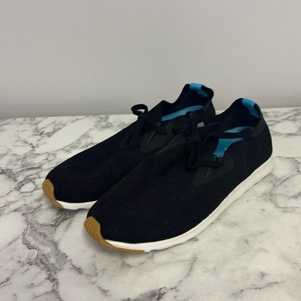 Native Shoes Apollo Moc Sneakers Lace Up Slip On Lightweight Mens Size 5